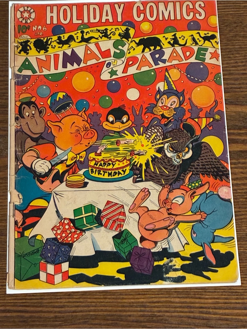 Holiday Comics #6 L.B. Cole Cover St. John Golden Age 1950 GD- 1.8